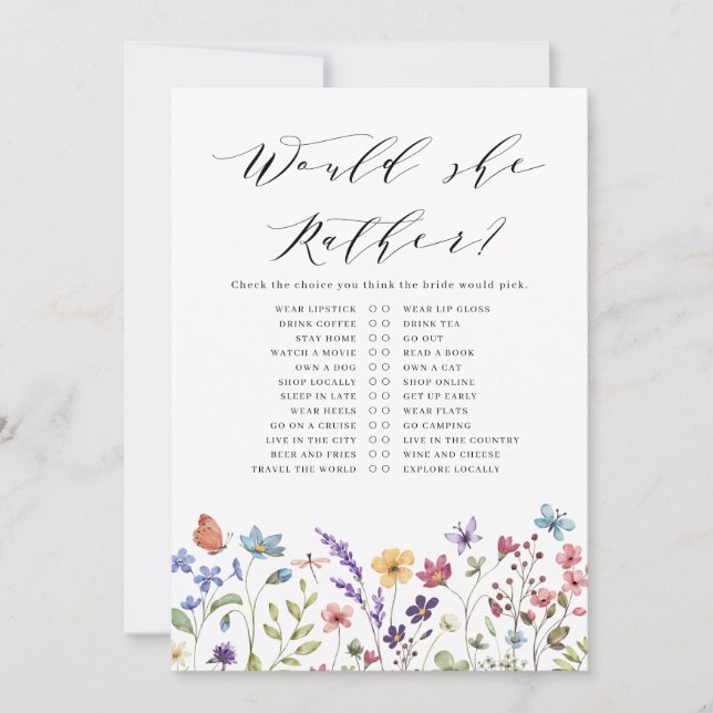 Invitation Voudrait-elle aimer dans le jeu Bloom (Devant)