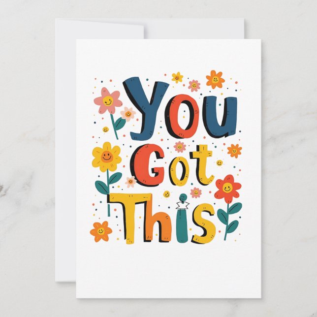 Invitation Vous avez ça Jour de l'examen du professeur Score  (Devant)