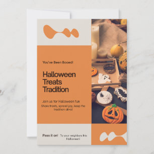 Invitation Vous avez été hué personnalisé