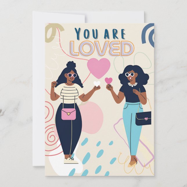 Invitation Vous êtes aimés (Devant)