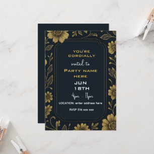 Invitation Vous êtes cordialement invité 