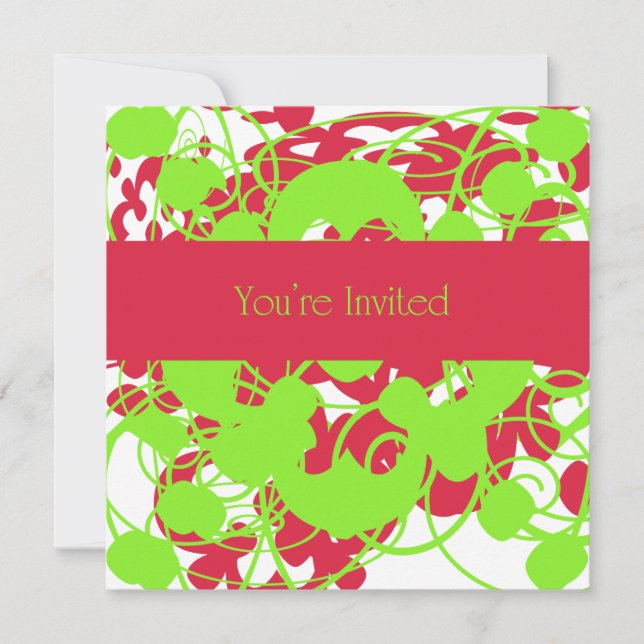 Invitation Vous êtes invité (Devant)