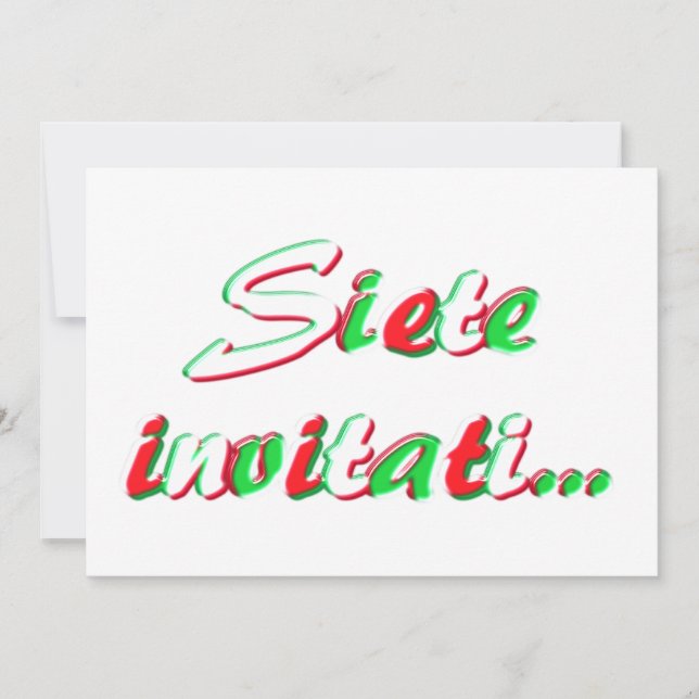 Invitation Vous Êtes Invité (Devant)
