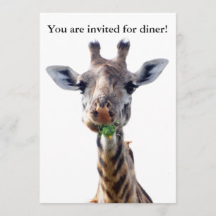 Invitation Vous êtes invité à dîner !