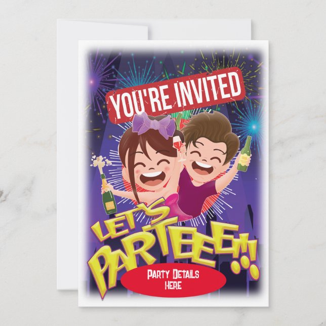 Invitation Vous êtes invités ! (Devant)