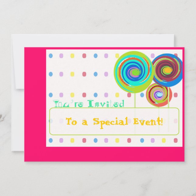 Invitation Vous êtes invités (Devant)