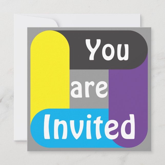 Invitation Vous êtes invités (Devant)