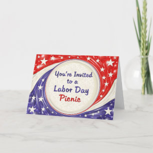 Invitation Vous êtes invités à un pique-nique de Fête du