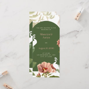 Invitation Vous êtes invités au mariage de Shaurya et Aarya