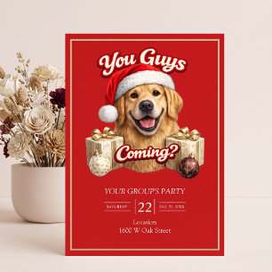 Invitation Vous Recevez des Cadeaux? Fête de Noël Drôle
