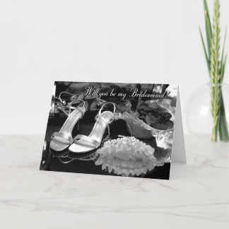 Invitation Vous serez ma demoiselle d'honneur