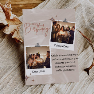 Invitation Vous souhaitant bonheur, amour et succès