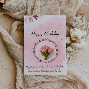 Invitation Vous souhaitant bonheur, amour et succès