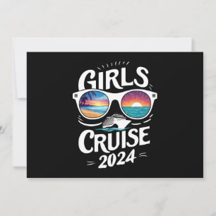 Invitation Voyage de croisière pour filles 2024 Amateurs de v