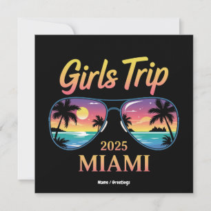 Invitation Voyage entre filles à Miami 2025 : un week-end in