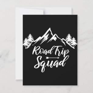 Invitation Voyage sur la route Excursion Randonnée