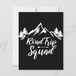 Invitation Voyage sur la route Excursion Voyage