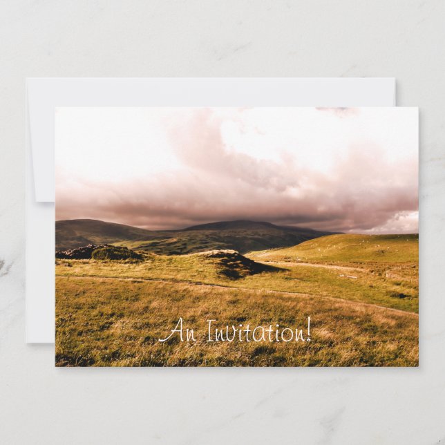 INVITATION VUES MONTAGNES (Devant)