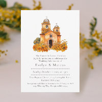 Watercolor Fall Cristian Chapel Mariage