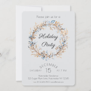 Invitation Watercolor Nutcracker