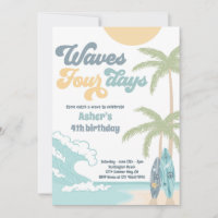 Waves Four Days Retro Surf Beach 4e anniversaire