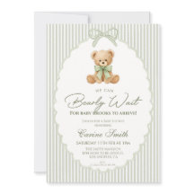 We Can Bearly Wait Gender Neutral Baby Shower
