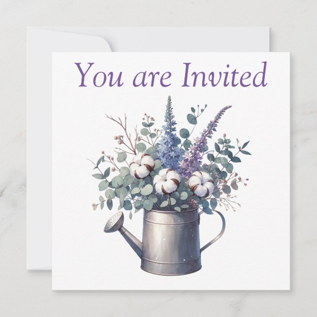 Invitation wedding shower (Devant)