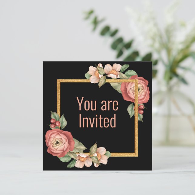 Invitation wedding shower (Debout devant)