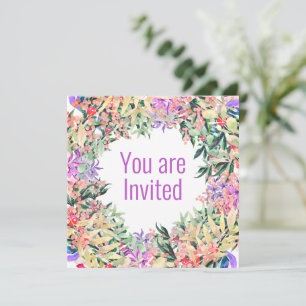 Invitation wedding shower