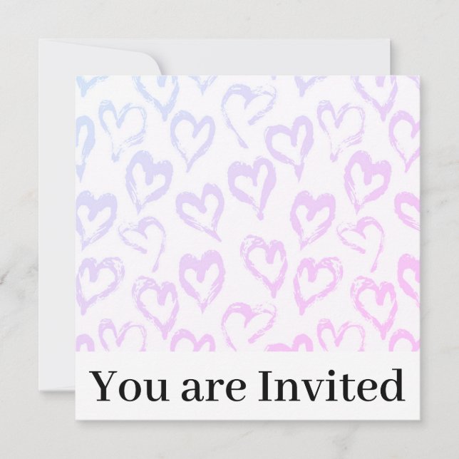 Invitation wedding shower (Devant)
