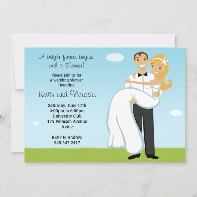 Invitation Wedding shower Couples (Devant)
