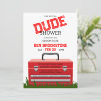 Invitation Wedding shower de la boîte à outils de