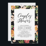 Invitation Wedding shower des couples tropicaux mo<br><div class="desc">Célébrez votre journée spéciale avec cette élégante invitation à couple wedding shower comprend une typographie simple et élégante et des motifs tropicaux. Idéal pour wedding shower d'été,  soirée à thème tropical,  mariage de destination et plus encore. Des modèles correspondants disponibles dans ma boutique BaraBomWedding.</div>