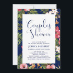 Invitation Wedding shower des couples tropicaux mo<br><div class="desc">Célébrez votre journée spéciale avec cette élégante invitation à couple wedding shower comprend une typographie simple et élégante et des motifs tropicaux. Idéal pour wedding shower d'été,  soirée à thème tropical,  mariage de destination et plus encore. Des modèles correspondants disponibles dans ma boutique BaraBomWedding.</div>