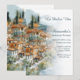 Invitation Week-end de célibataire sur la côte italienne