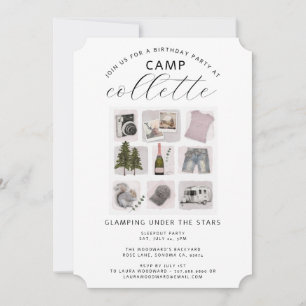 Invitation Week-end de la Fête du Glamping