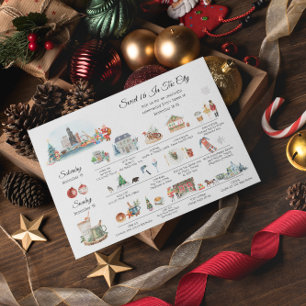 Invitation Week-end filles   Noël à Chicago