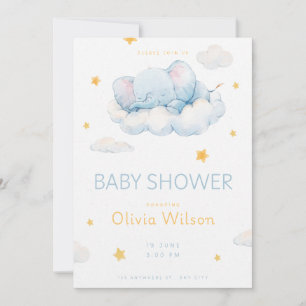 Invitation Welcome Little Star Baby Shower