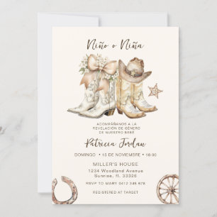 Invitation Western Niño Niña - Révélation espagnole du genre
