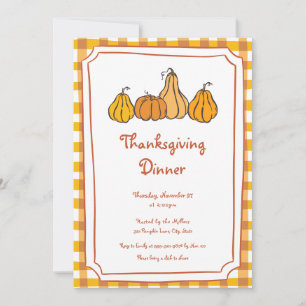 Invitation Whimsgiving Diner