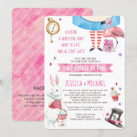 Whimsical Alice in Wonderland Baby shower par cour