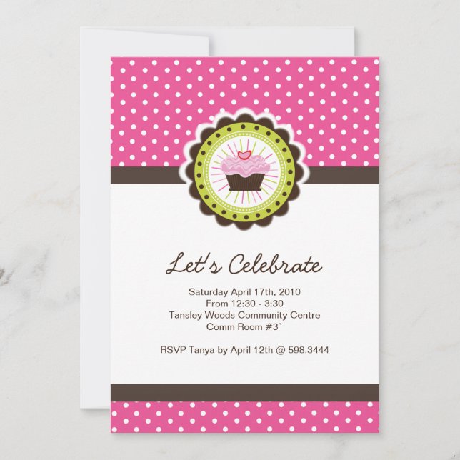 Invitation Whimsical Birthday Party (Devant)