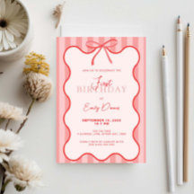 Whimsical Retro Frontière Premier anniversaire fêt