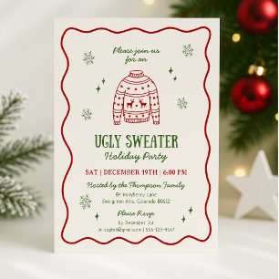 Invitation Whimsical Ugly Sweater