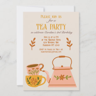 Invitation Whimsst Fall Fairytale Tea Party