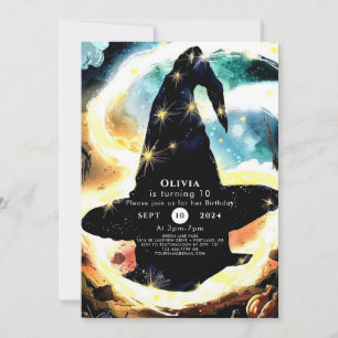 Invitation Whimsy Watercolor Assistant Amusement Anniversaire