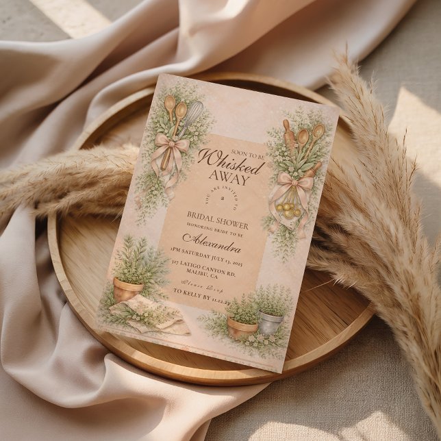 Invitation Whisked Away Baking Bridal Shower (Créateur téléchargé)