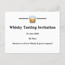 Invitation Whisky Tasting