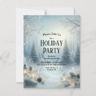 Invitation Whispers d'un solstice d'hiver