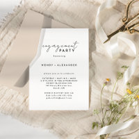 White Modern Script